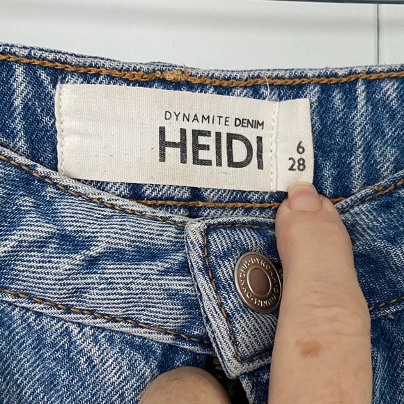 Dynamite denim Heidi wide leg double cargo size 6 - Picture 2 of 3